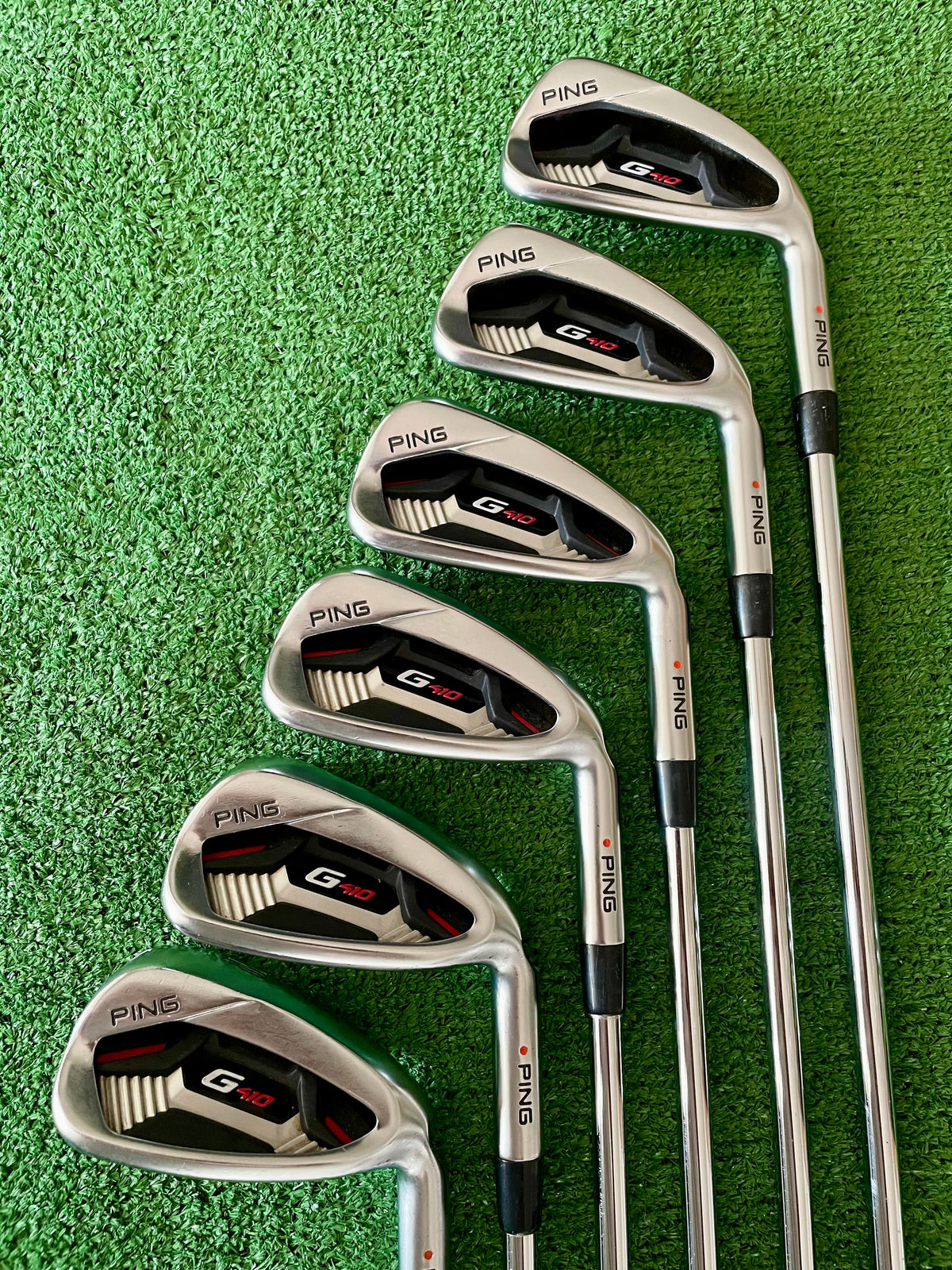 Ping G410 Irons 5-PW Regular Flex Right Handed Mens Golf Clubs