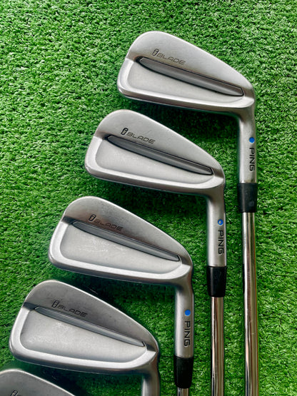 Ping i Blade Irons 4-PW Stiff Flex Right Handed Mens Golf Clubs