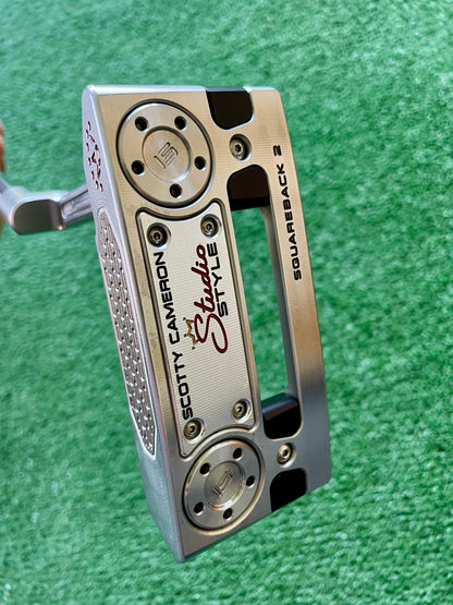 Scotty Cameron Studio Style Squareback 2 Putter 34" Right Handed Mens Golf Club