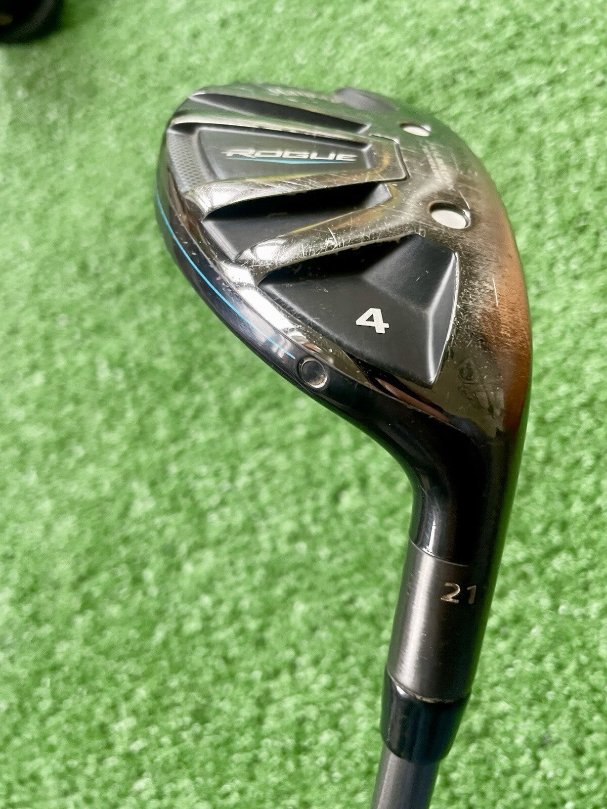 Callaway Rogue Hybrid 4 Rescue Regular Flex Right Handed Mens Golf Club