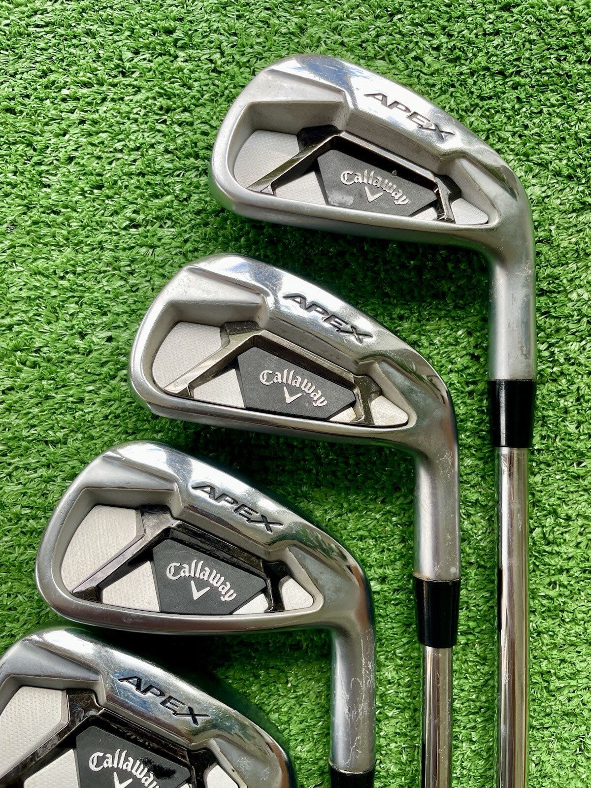 Callaway Apex 21 Forged Irons 6-PW+GW Stiff Flex Right Handed Mens Golf Clubs