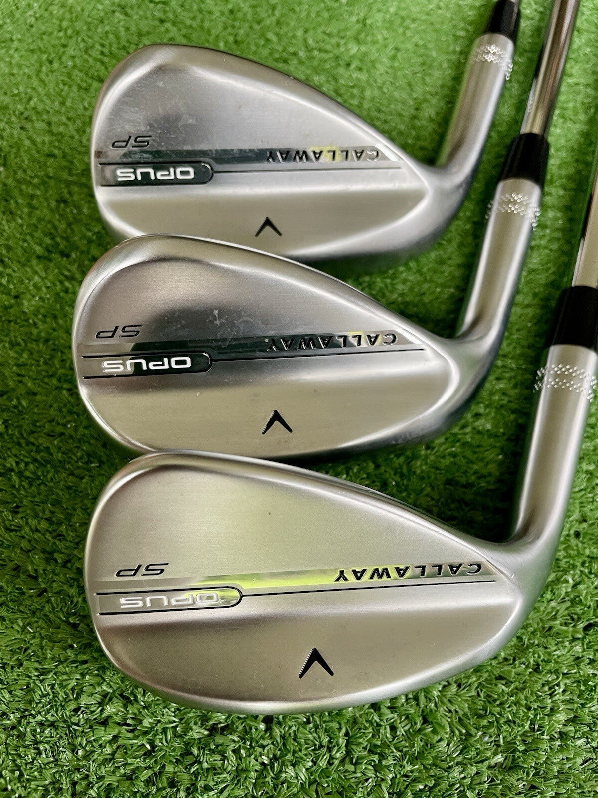 Callaway Opus SP Wedge Set 50 54 58 Wedge Flex Left Handed Mens Golf Clubs