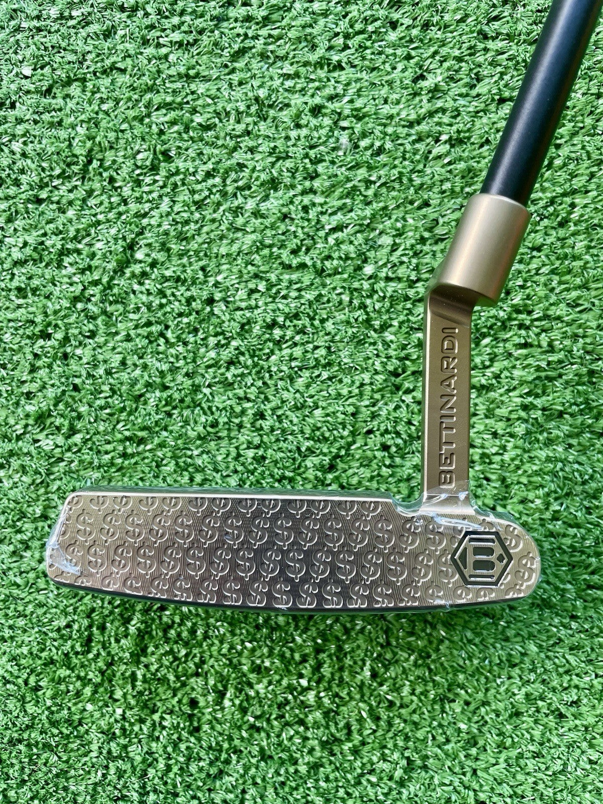 Bettinardi X Monopoly 90th Anniversary BB1 Wide Gold Flame Limited Run Putter