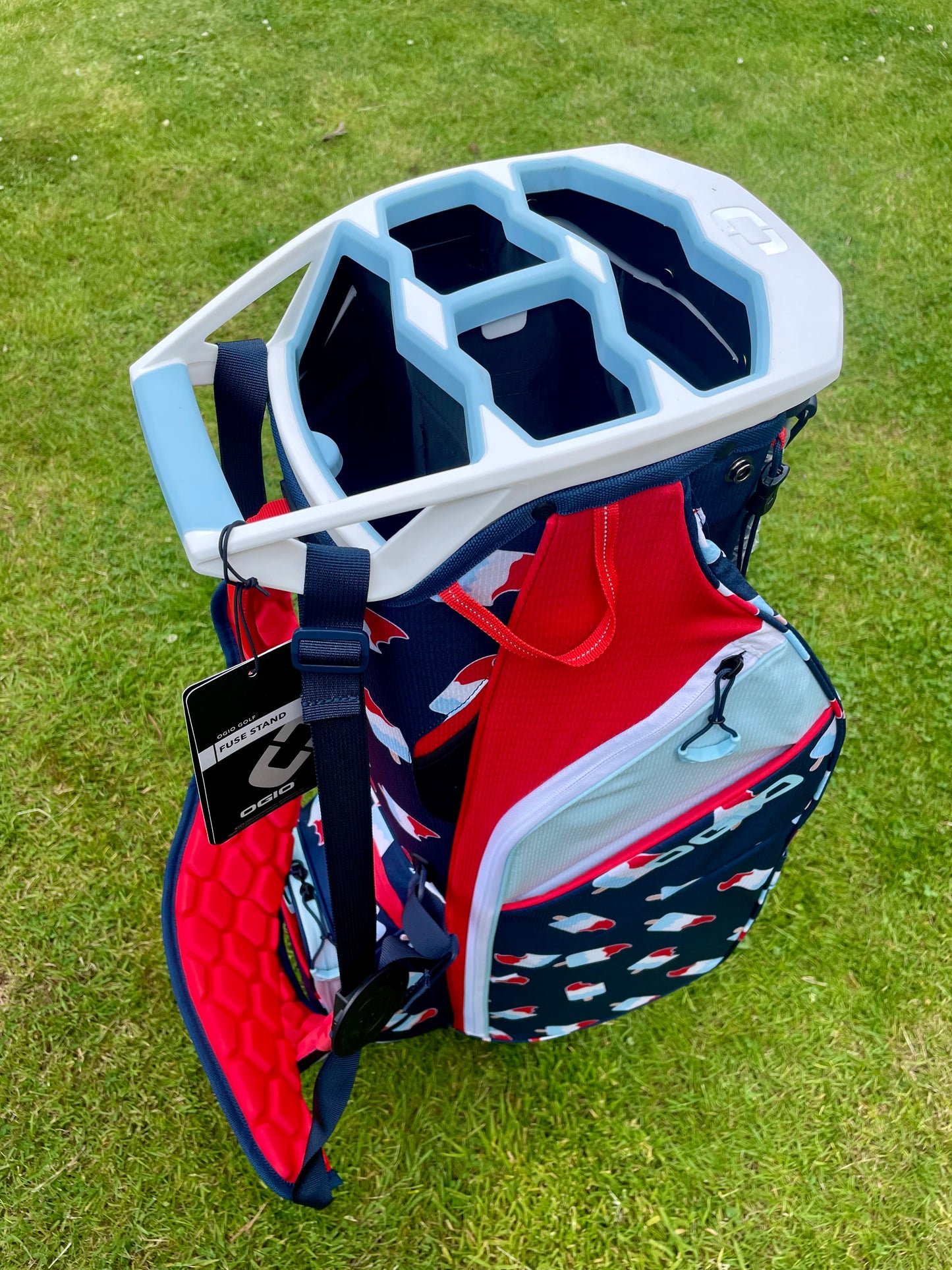 Ogio Fuse Stand Rocket Pop Carry Golf Bag