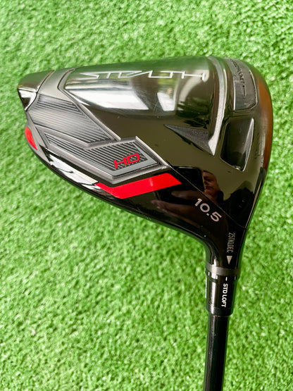 Taylormade Stealth HD Driver 10.5 Degree Regular Flex Right Handed Mens Golf Club
