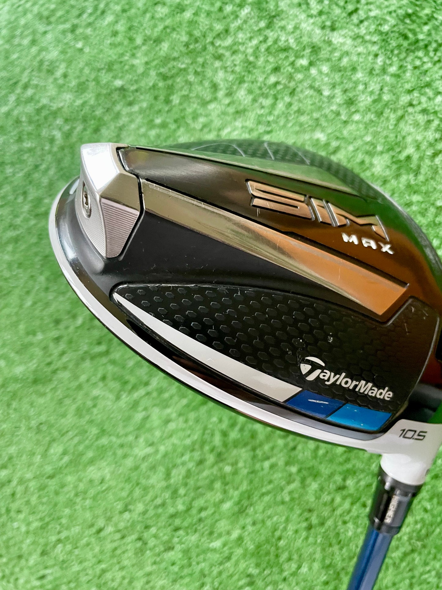 Taylormade Sim Max Driver 10.5 Degree Regular Flex Right Handed Mens Golf Club