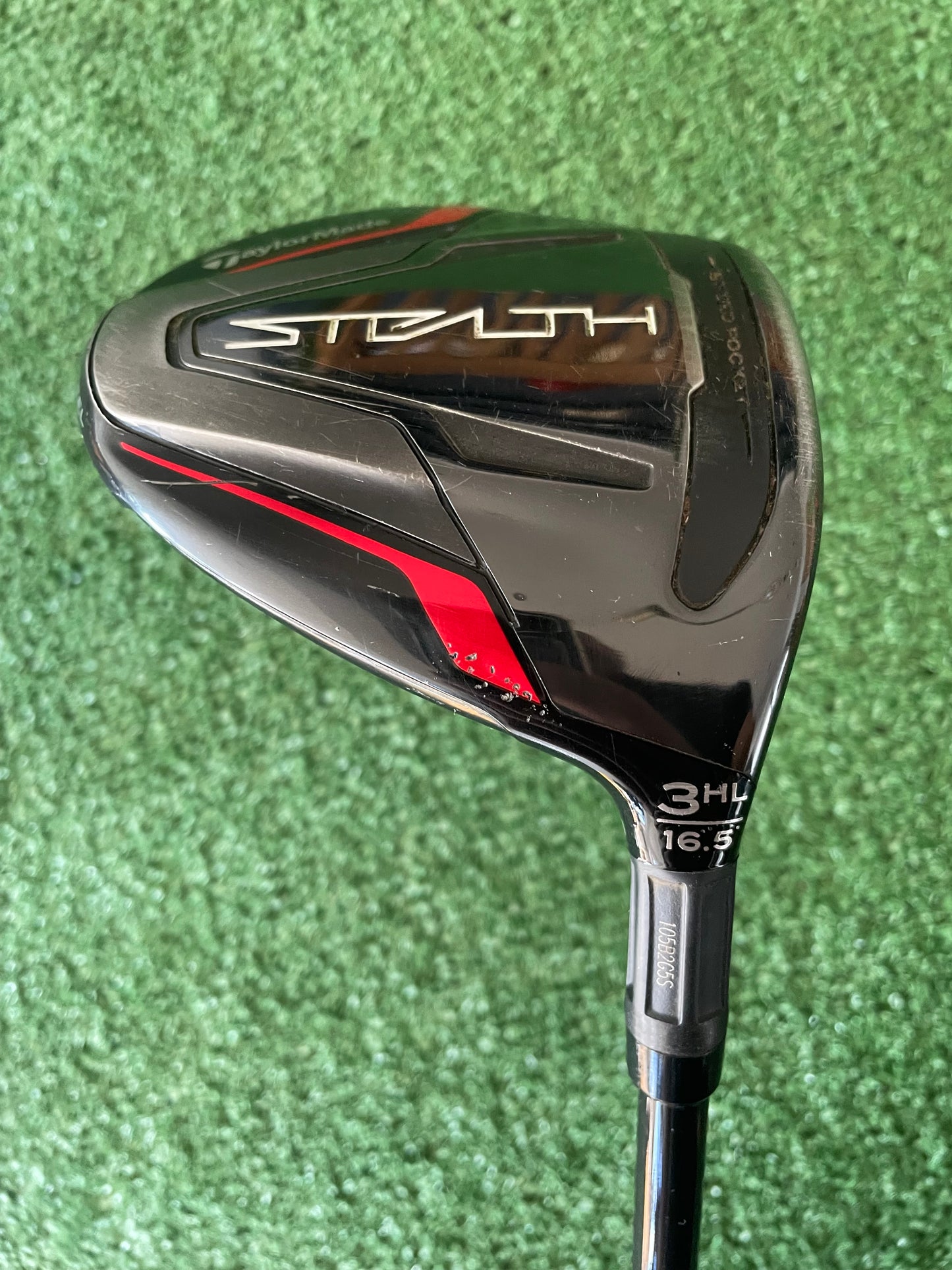 Taylormade Stealth Fairway 3 Wood HL Stiff Flex Right Handed Mens Golf Club