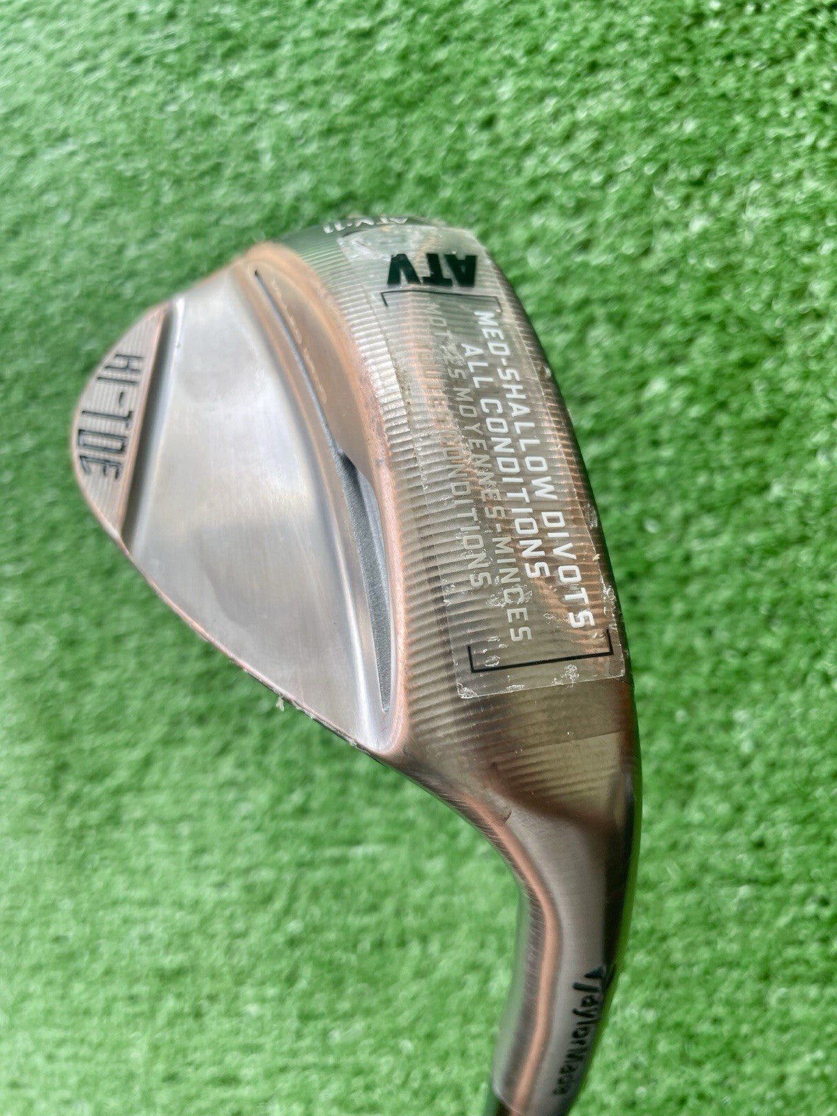 Taylormade Hi Toe 4 Lob Wedge 58 ATV Wedge Flex Right Handed Mens Golf Club