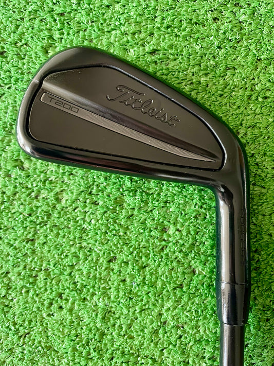 Titliest T200 Black Vapor Limited Edition Irons 5-PW Stiff Flex Right Handed Mens Golf Clubs