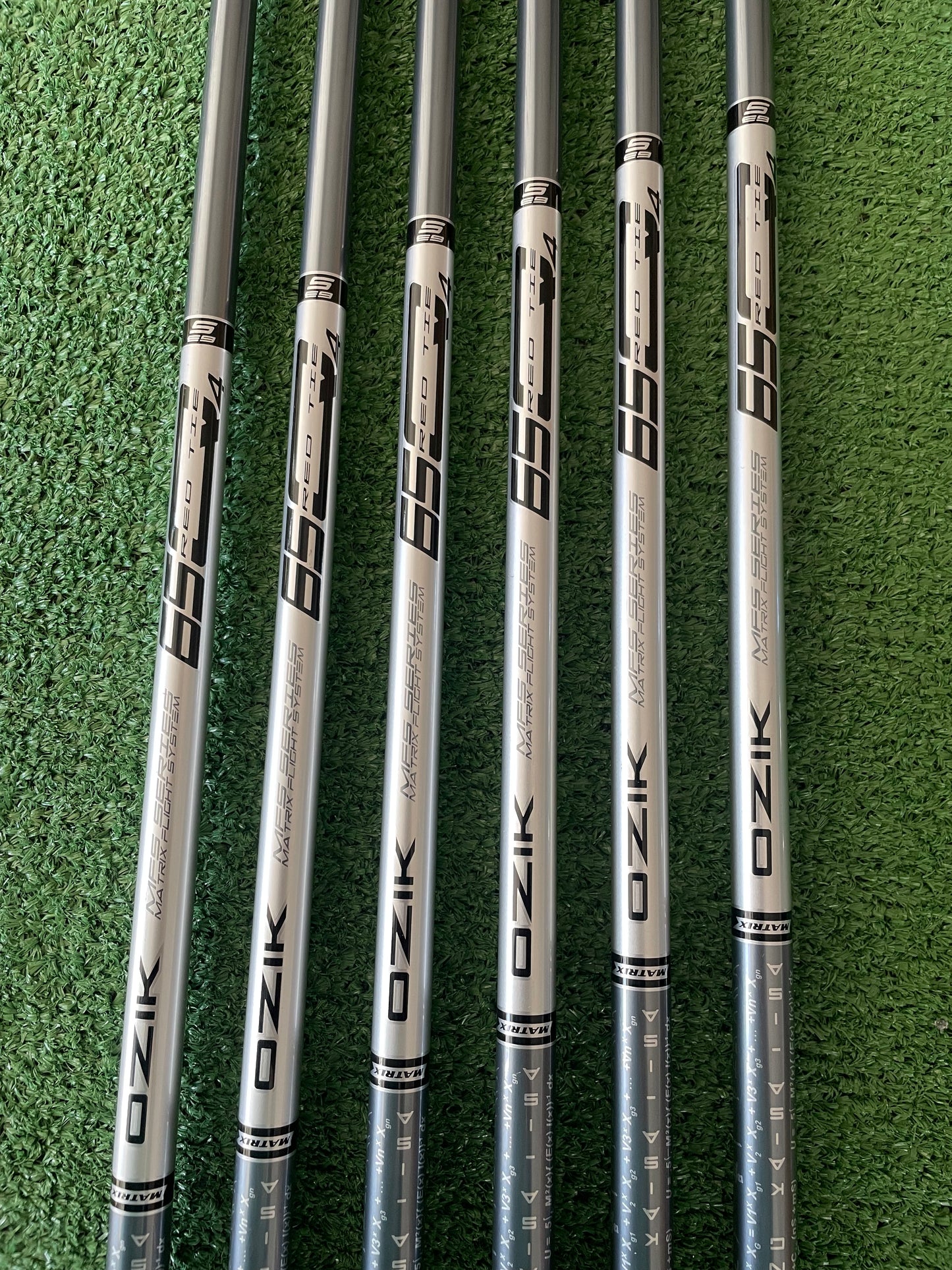 Cobra King Tec Irons 5-PW Stiff Flex Graphite Right Handed Mens Golf Clubs