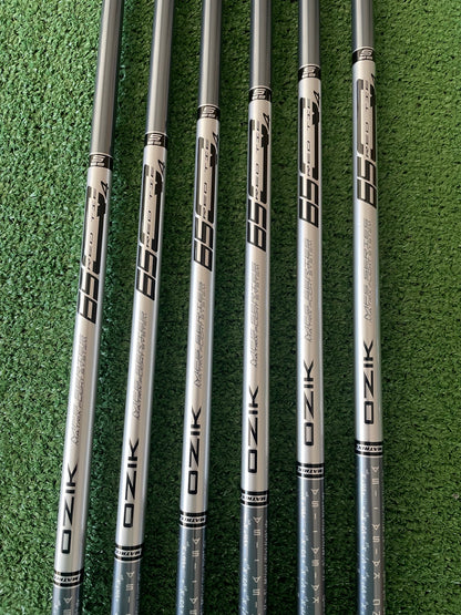 Cobra King Tec Irons 5-PW Stiff Flex Graphite Right Handed Mens Golf Clubs