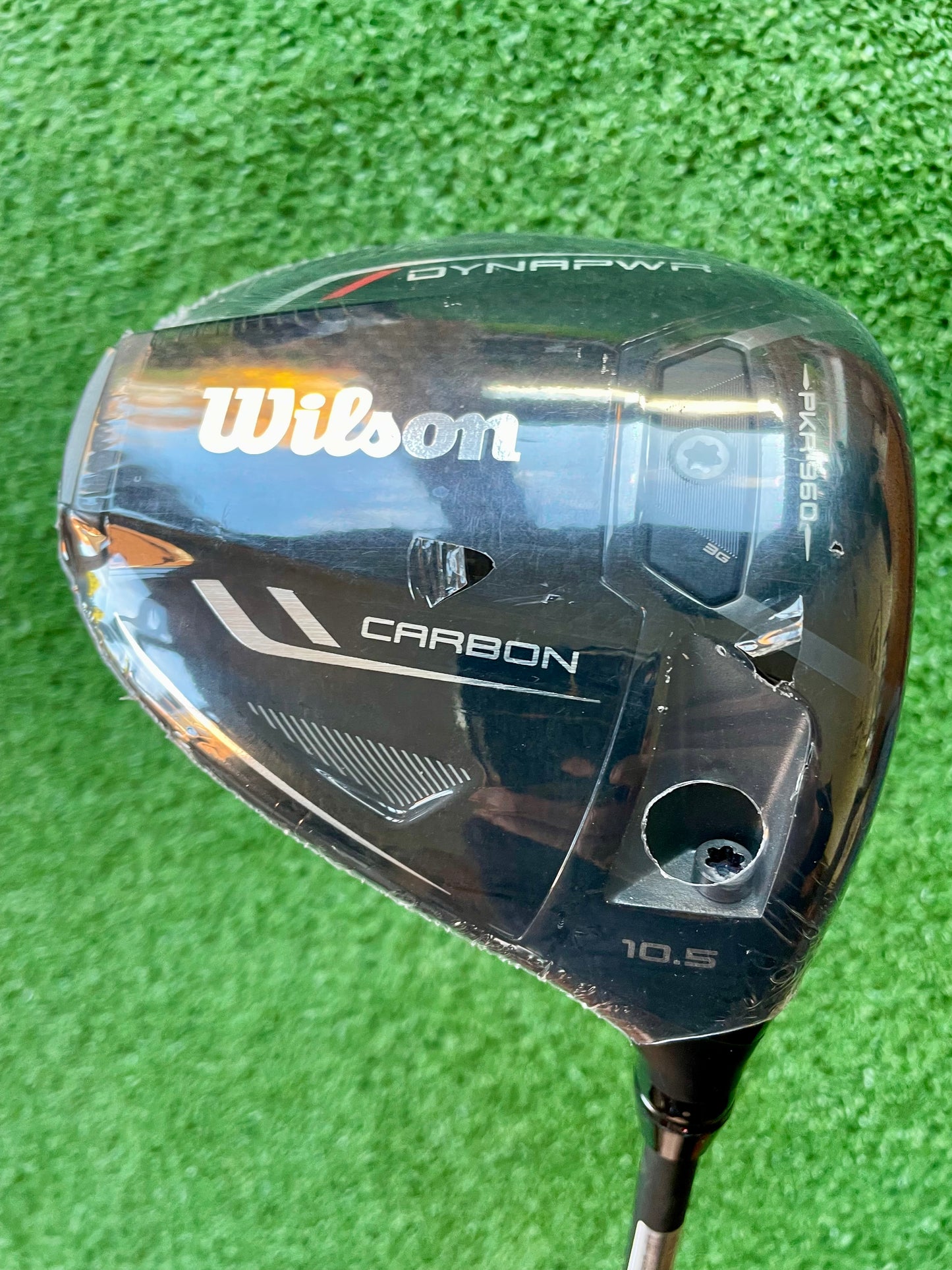 Wilson Dynapwr Carbon Driver 10.5 Degree Stiff Flex Right Handed Mens Golf Club