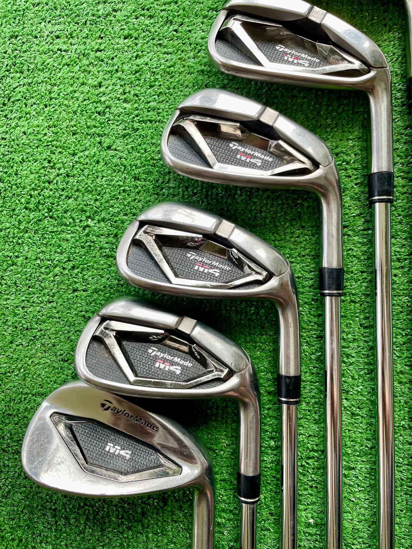 Taylormade M4 Irons 5-SW Regular Flex Right Handed Mens Golf Clubs