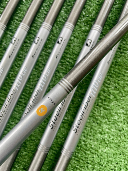 Titleist T150 T100 Combo Irons New Model 4-GW Stiff Aerotech Steelfiber Shafts
