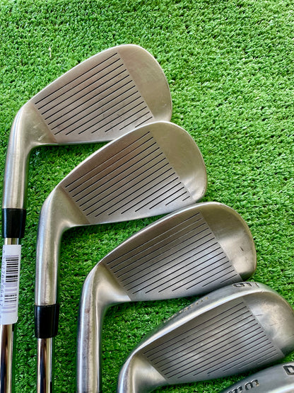 Wilson 1200 TPX Irons 6-SW Regular Flex Right Handed Mens Golf Clubs