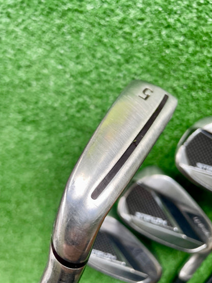 Taylormade Stealth Irons 5-PW Regular Flex Graphite Right Handed Mens Golf Clubs