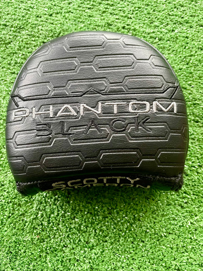 Scotty Cameron Limited Edition Phantom Black 5.5 Putter BGT Stability Black Shaft and "Tiger" Ping Grip Custom Build 34"