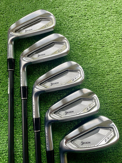 Srixon ZXiR Irons 7-PW+AW Regular Flex Graphite Left Handed Mens Golf Clubs