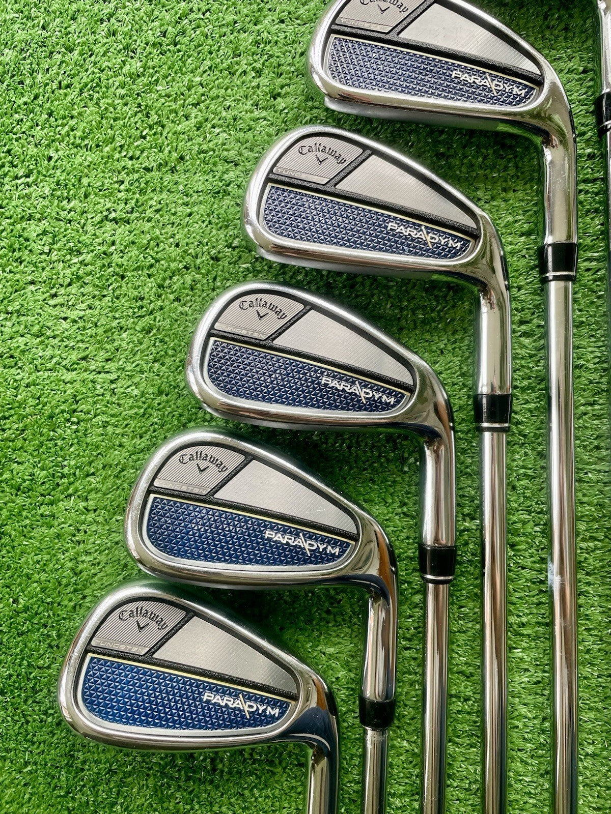 Callaway Paradym Irons 4-PW Regular Flex Right Handed Mens Golf Clubs
