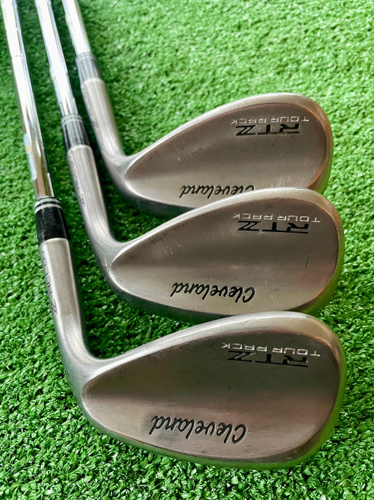 Cleveland RTZ Tour Rack Wedge Set 52 56 60 Extra Stiff Flex Right Handed Mens Golf Clubs
