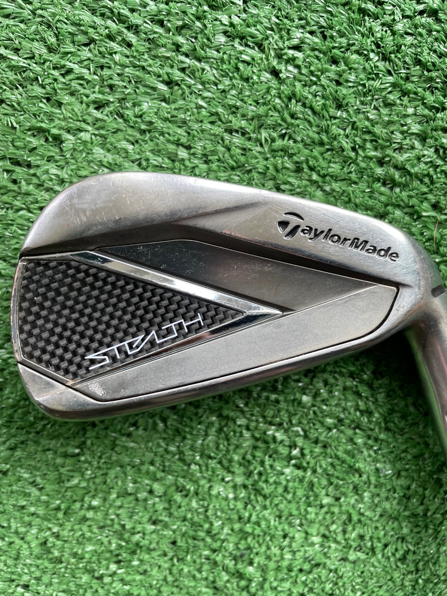 Taylormade Stealth Irons 5-PW Stiff Flex Right Handed Mens Golf Clubs
