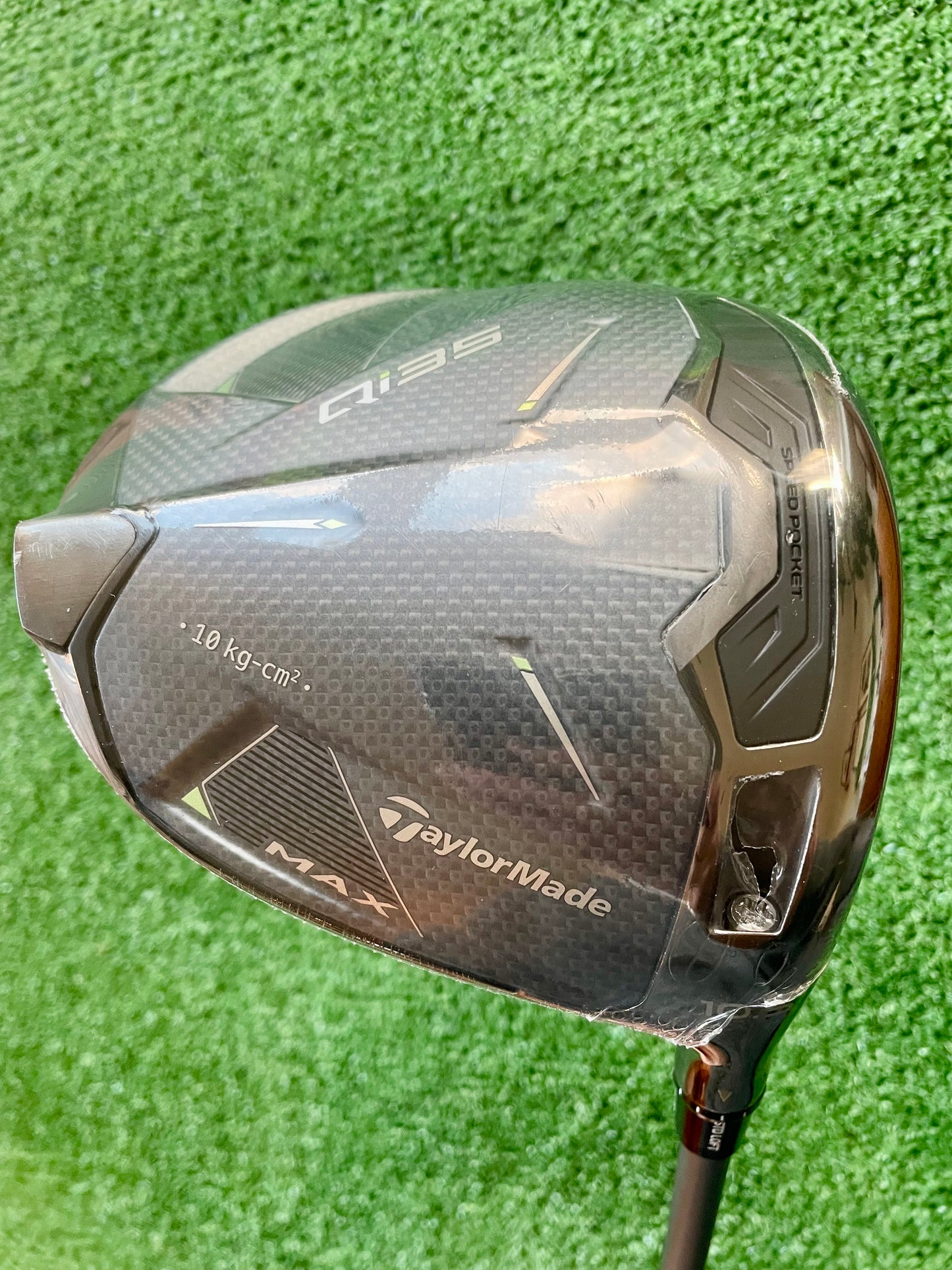 Taylormade Qi35 Max Driver 10.5 Degree Stiff Flex Right Handed Mens Golf Club