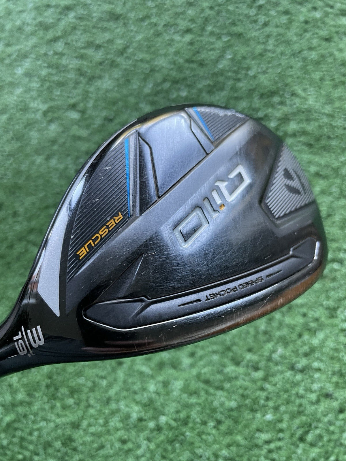 Taylormade Qi10 Hybrid 3 Rescue 3H Stiff Flex Right Handed Mens Golf Club