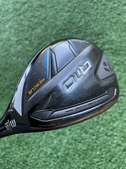 Taylormade Qi10 Hybrid 3 Rescue 3H Stiff Flex Right Handed Mens Golf Club