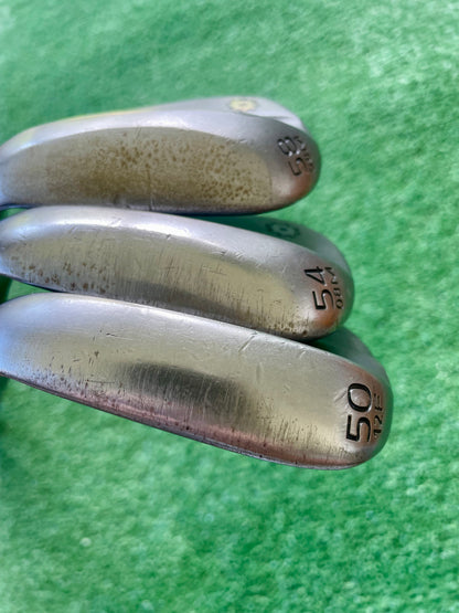 Titleist Vokey SM7 Black Wedge Set 50 54 58 Stiff Flex Right Handed Mens Golf Clubs