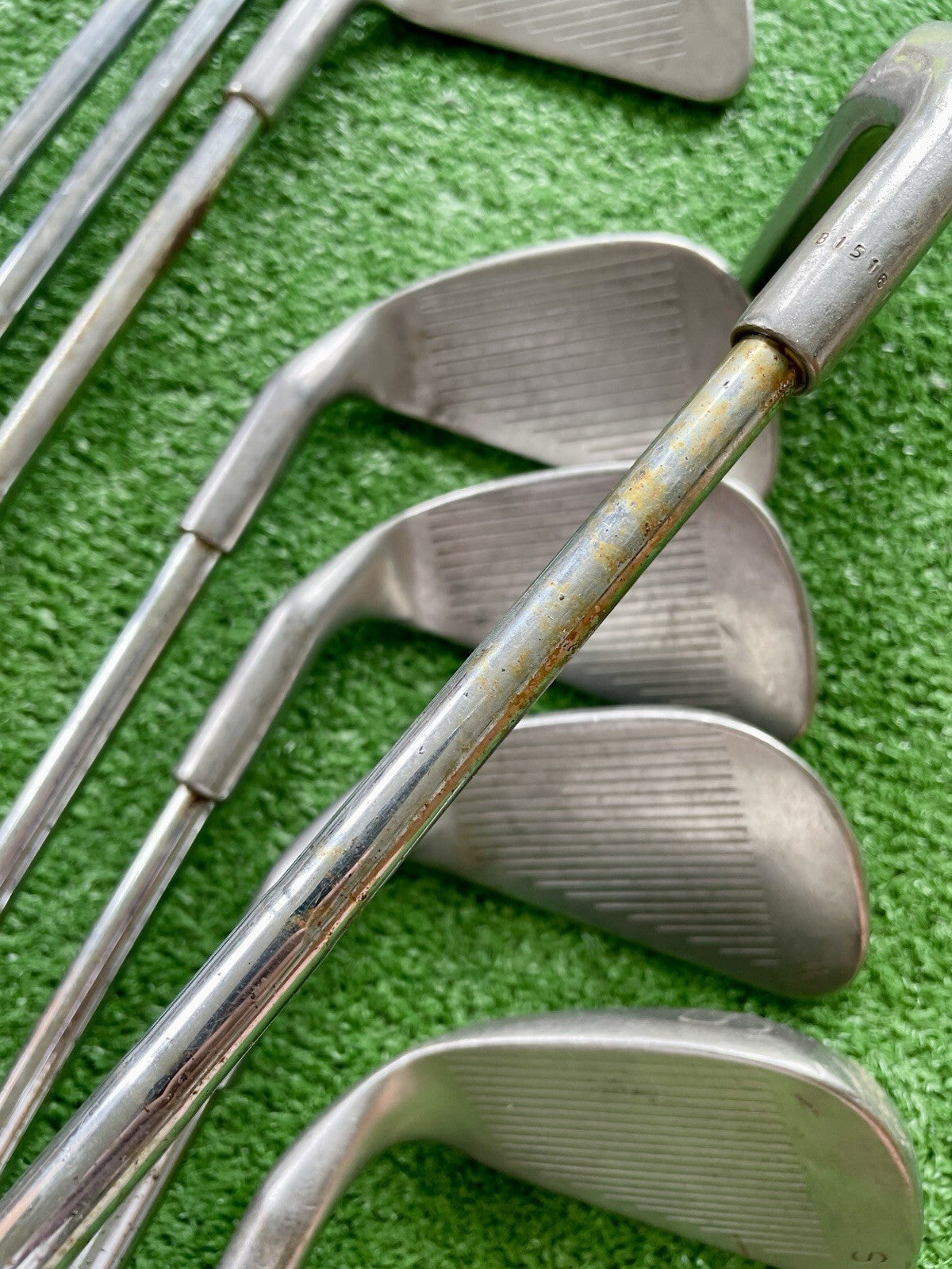 Ping Eye Irons 3-SW Right Handed Mens Golf Clubs - Shafts Corroded