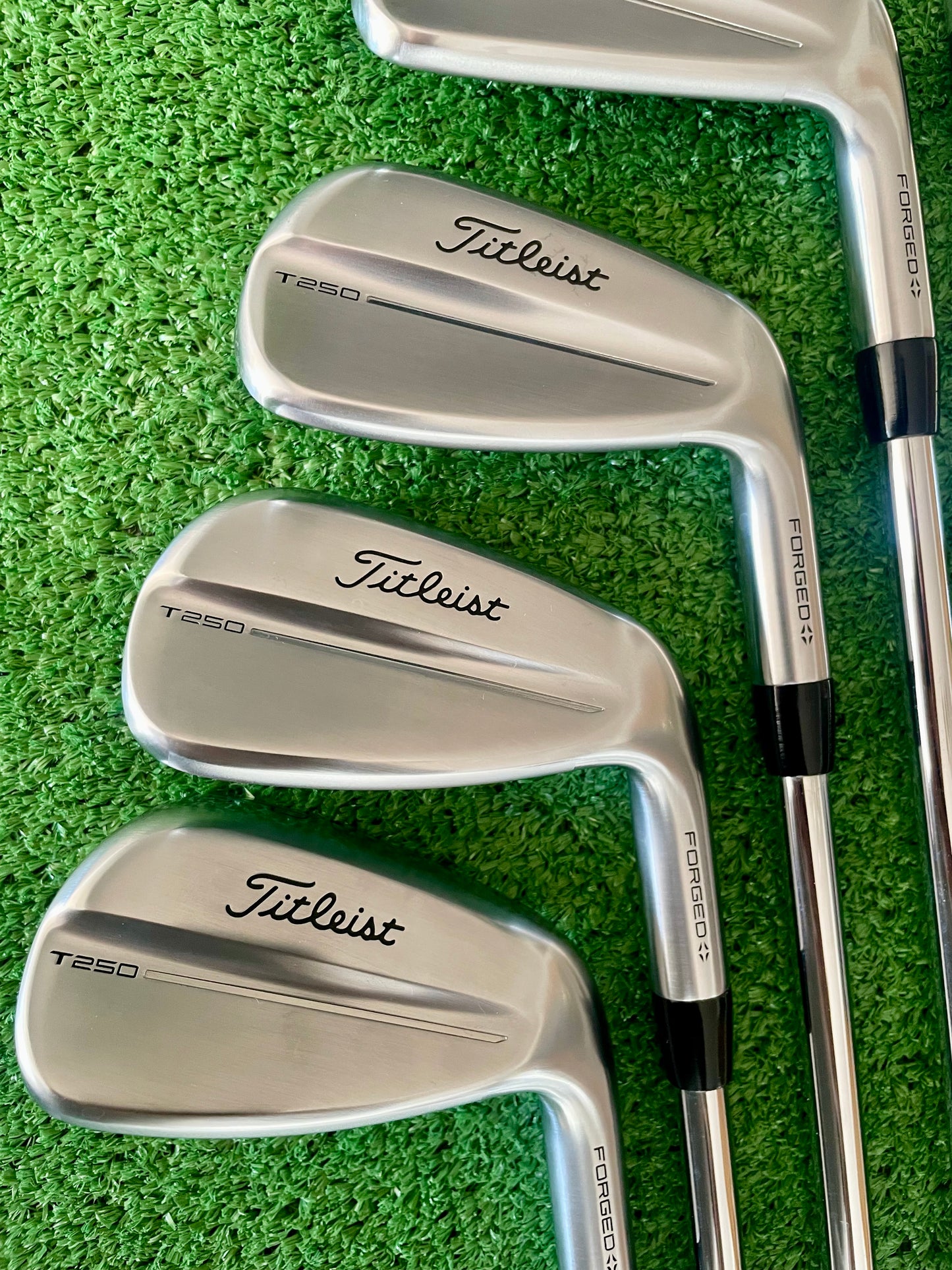 Titleist T250 Irons 5-PW Stiff Flex Right Handed Mens Golf Clubs