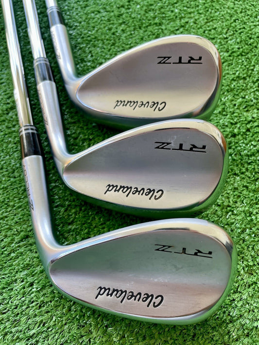 Cleveland RTZ Wedge Set 52 56 60 Wedge Flex Right Hand Mens Golf Clubs