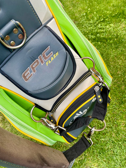 Callaway Epic Flash Full Size Staff Golf Bag with Rain Hood