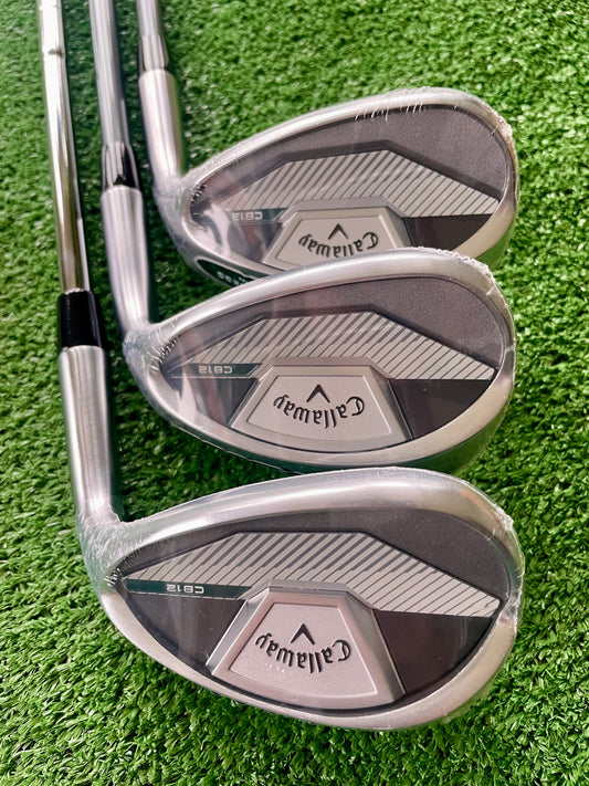Callaway CB12 Wedge Set 52 56 60 Wedge Flex Right Handed Mens Golf Clubs