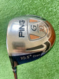 Ping G10 Draw Driver 10.5  Degree Regular Flex Left Handed Mens Golf Club