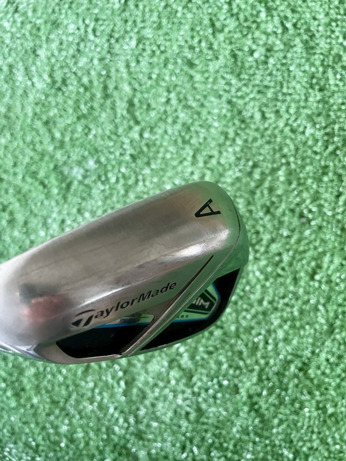 Taylormade Sim Max Gap Wedge AW Stiff Flex Left Handed Mens Golf Club