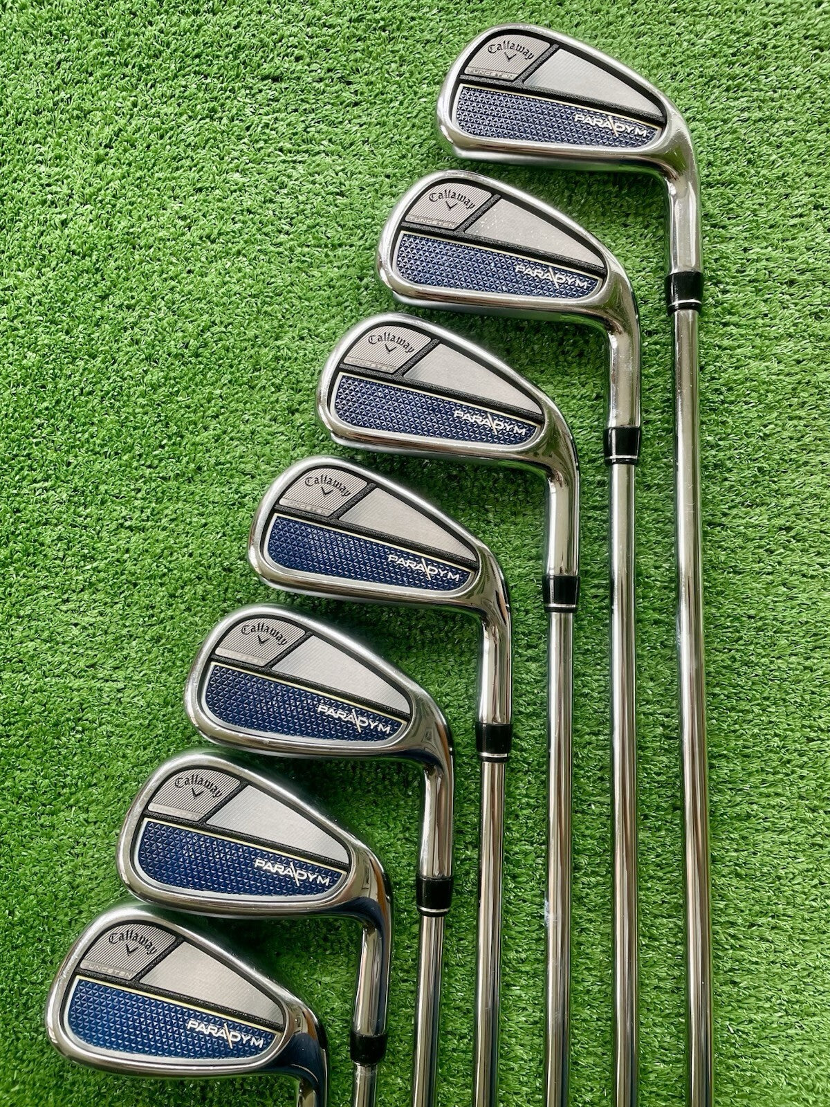 Callaway Paradym Irons 4-PW Regular Flex Right Handed Mens Golf Clubs