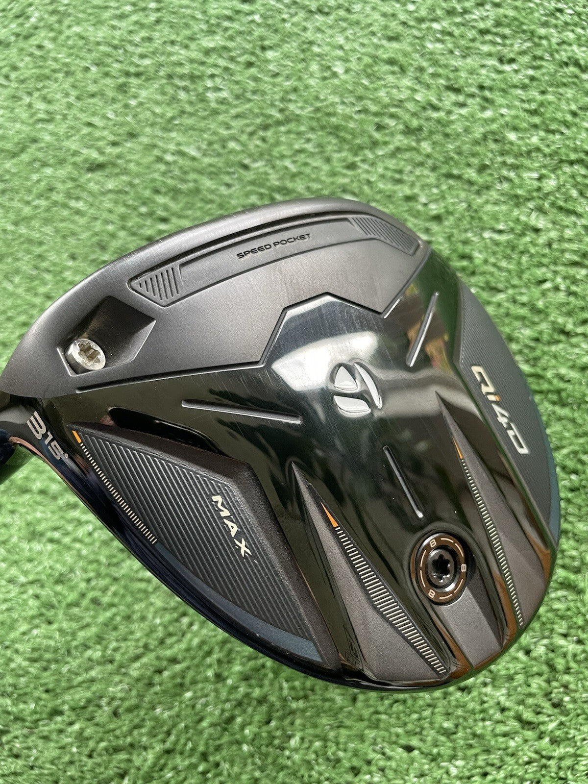 Taylormade Qi4D Max 3 Wood Fairway Regular Flex Left Handed Mens Golf Club