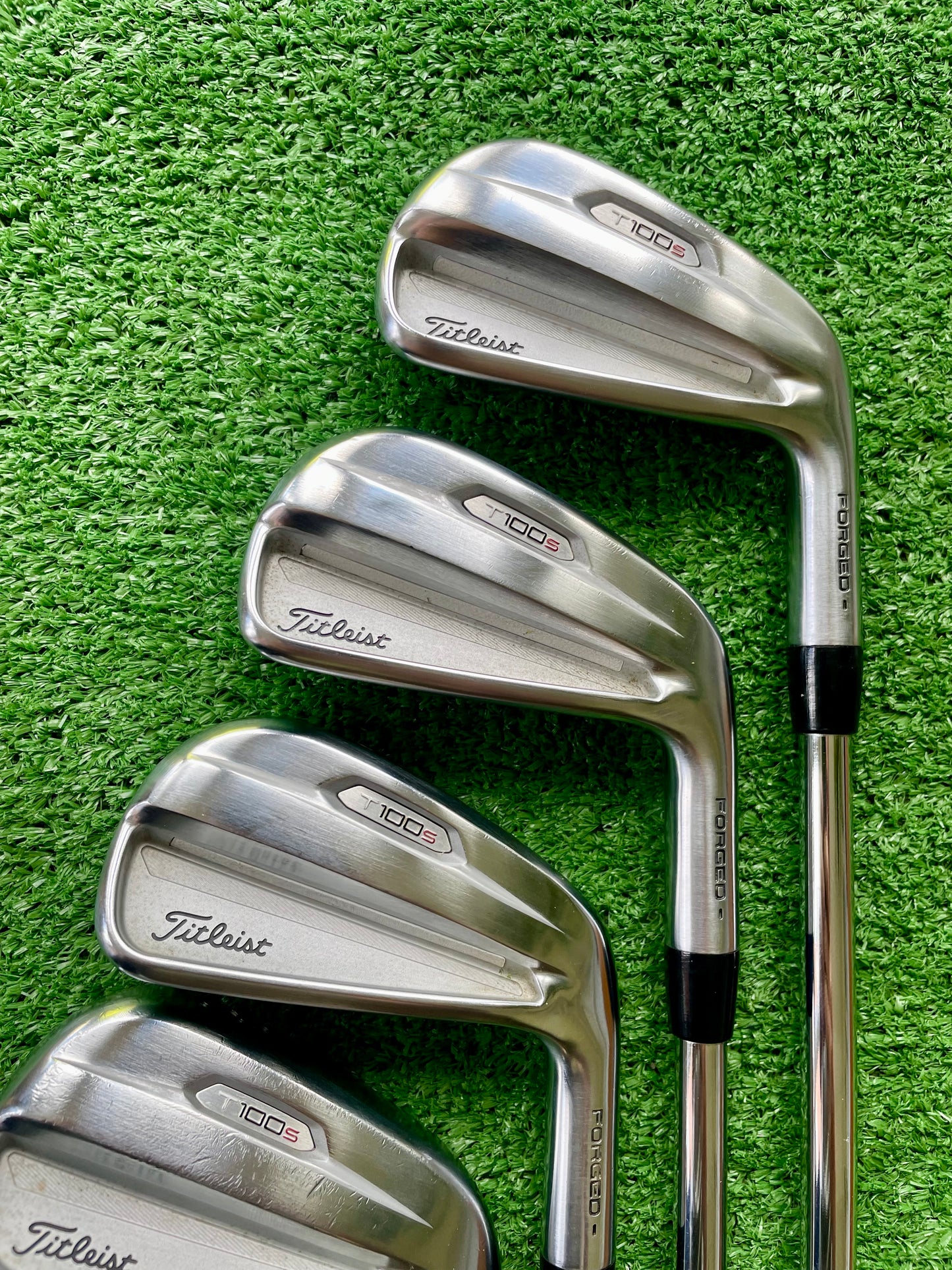 Titleist T100S Irons 5-PW Stiff Flex Right Handed Mens Golf Clubs