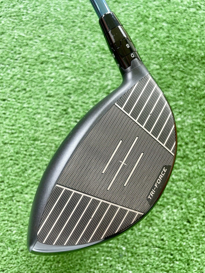 Callaway Quantum Triple Diamond Max Driver 9 Deg Stiff Flex Upgraded Shaft