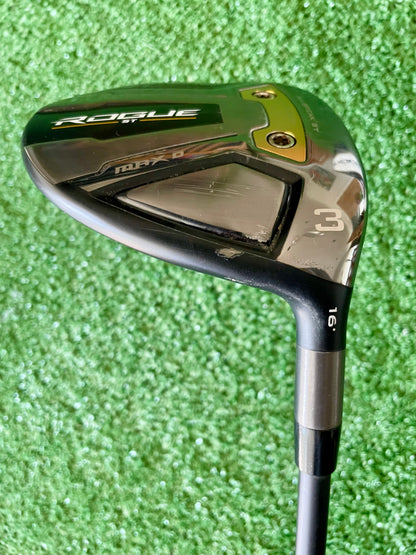Callaway Rogue ST Max D Fairway 3 Wood Regular Flex Right Handed Mens Golf Club
