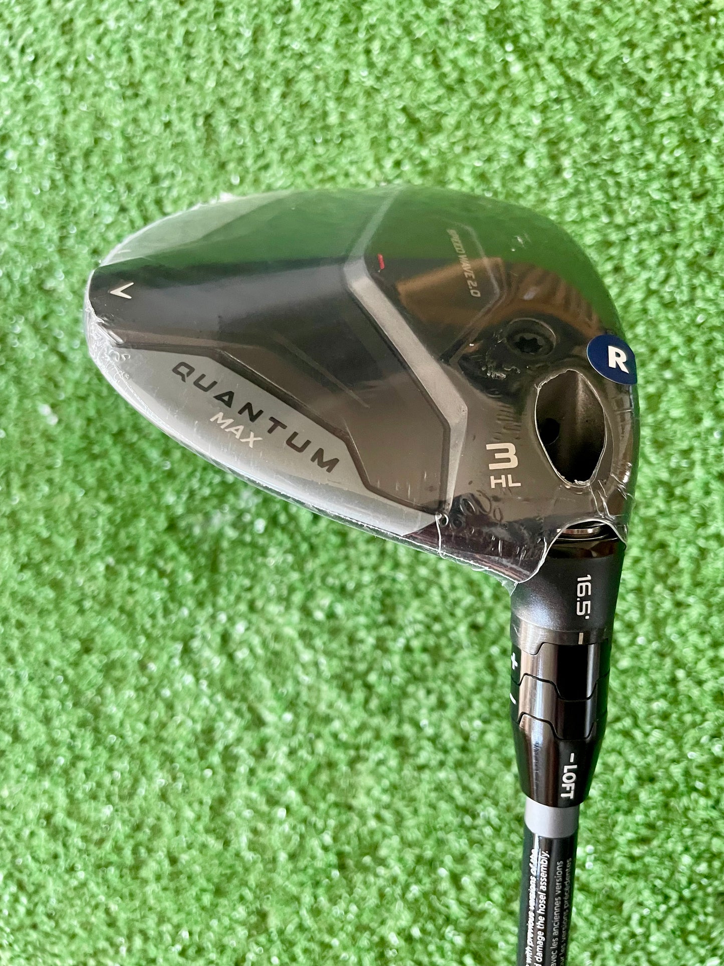 Callaway Quantum Max Fairway 3 Wood HL Regular Flex Right Handed Mens Golf Club