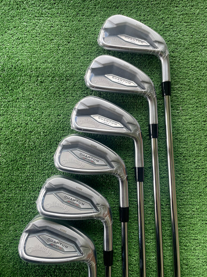 Callaway Quantum Max Irons 5-PW Regular Flex Right Handed Mens Golf Clubs