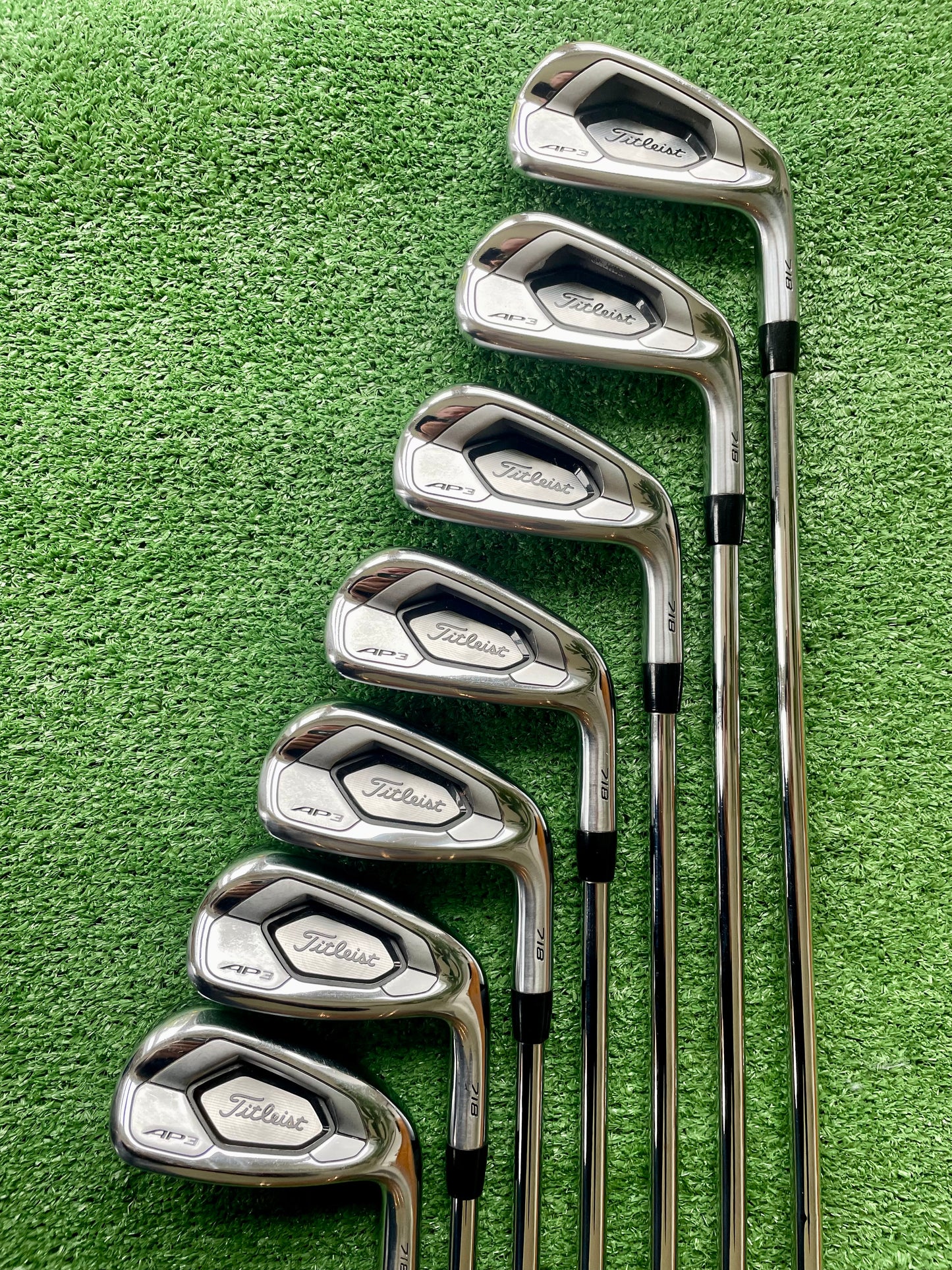 Titleist AP3 718 Irons 4-PW Regular Flex Right Handed Mens Golf Clubs