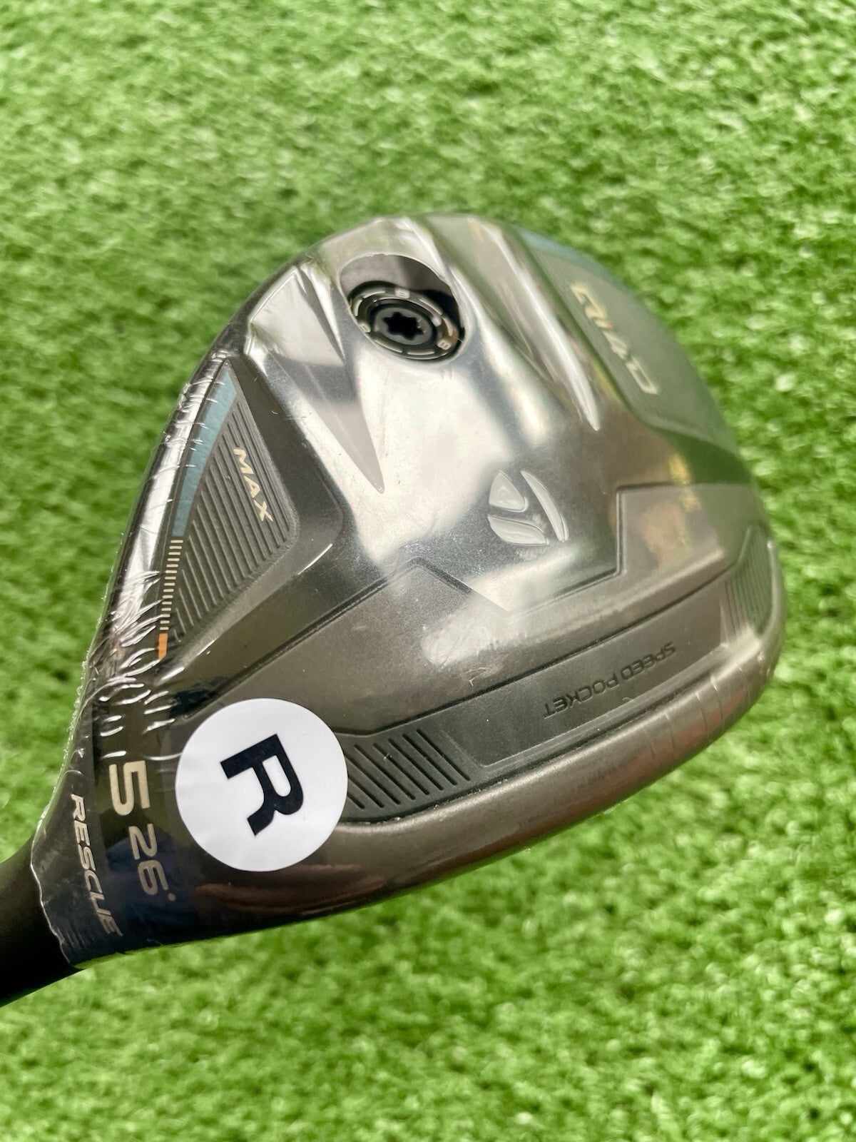 Taylormade Qi4D Max 5 Hybrid Rescue 5H Regular Flex Right Handed Mens Golf Club