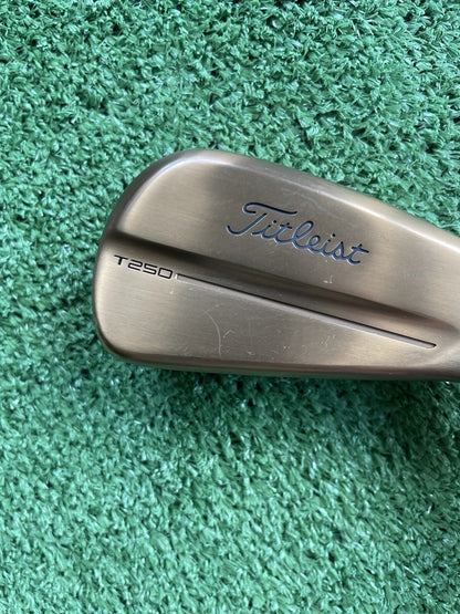 Titleist T250 Oil Can Limited Irons 6-PW Stiff Flex Right Handed Mens Golf Clubs