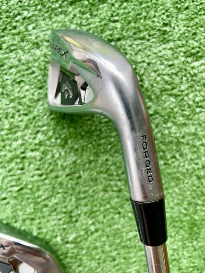 Callaway Apex 21 Forged Irons 6-PW+GW Stiff Flex Right Handed Mens Golf Clubs