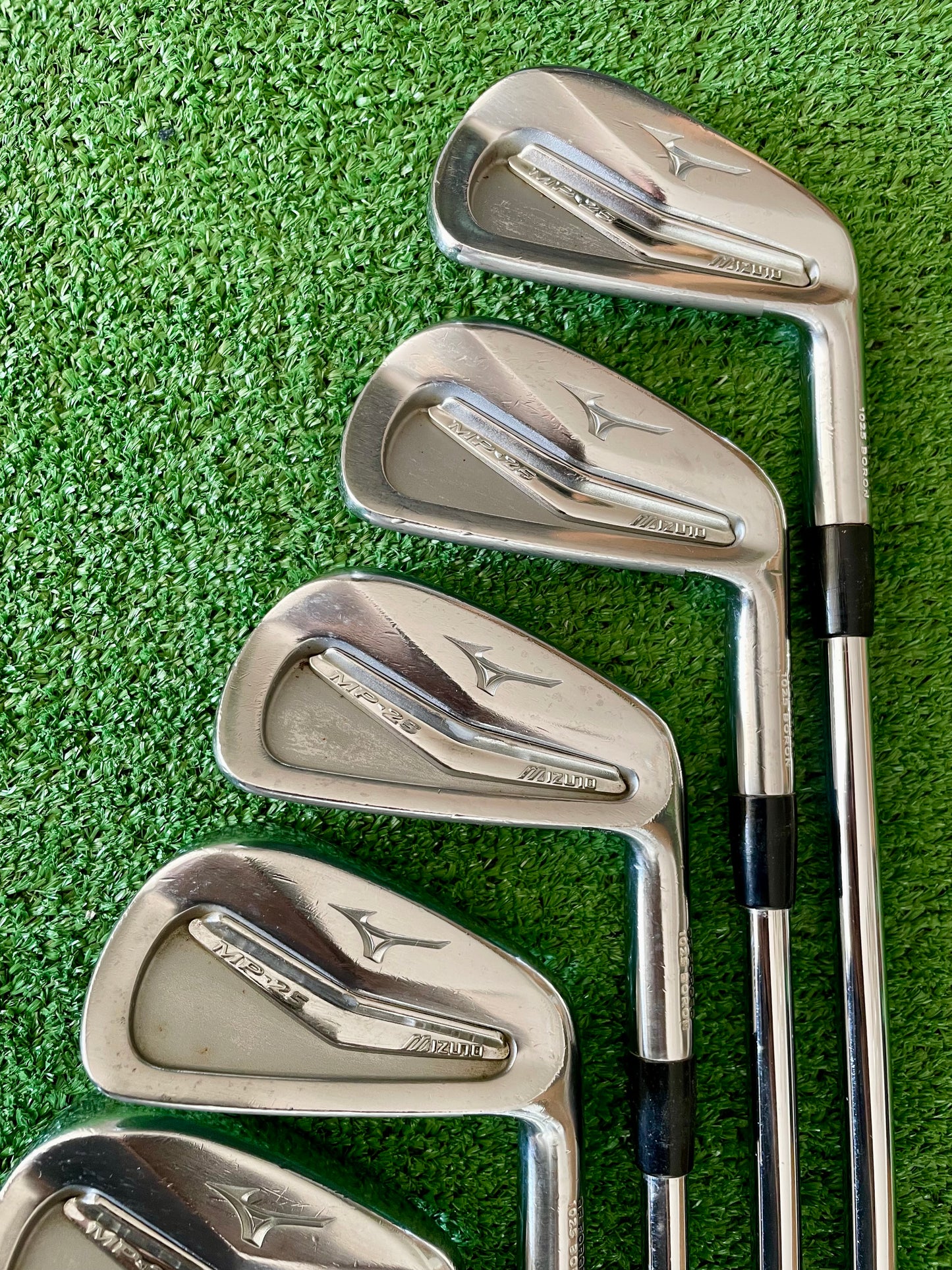 Mizuno MP25 Forged Irons 4-PW Stiff Flex Right Handed Mens Golf Clubs