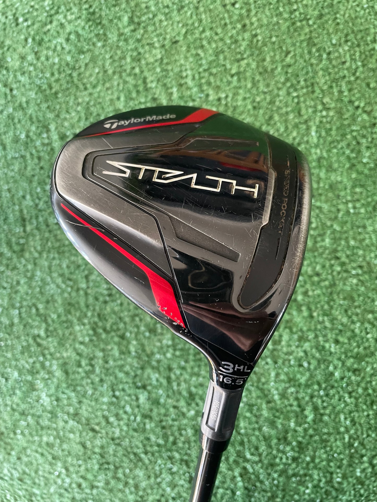 Taylormade Stealth Fairway 3 Wood HL Stiff Flex Right Handed Mens Golf Club