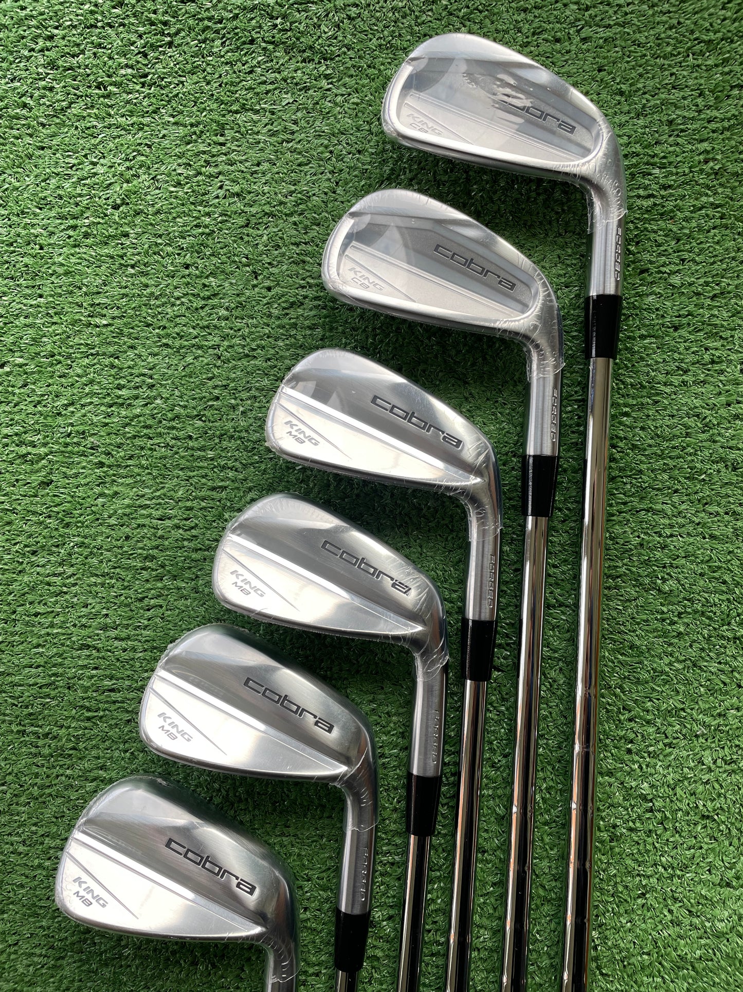 Cobra King CB MB Combo Irons 5-PW Stiff Flex Right Handed Mens Golf Clubs